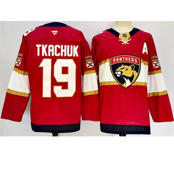 Mens Matthew Tkachuk Jersey Stitched Red